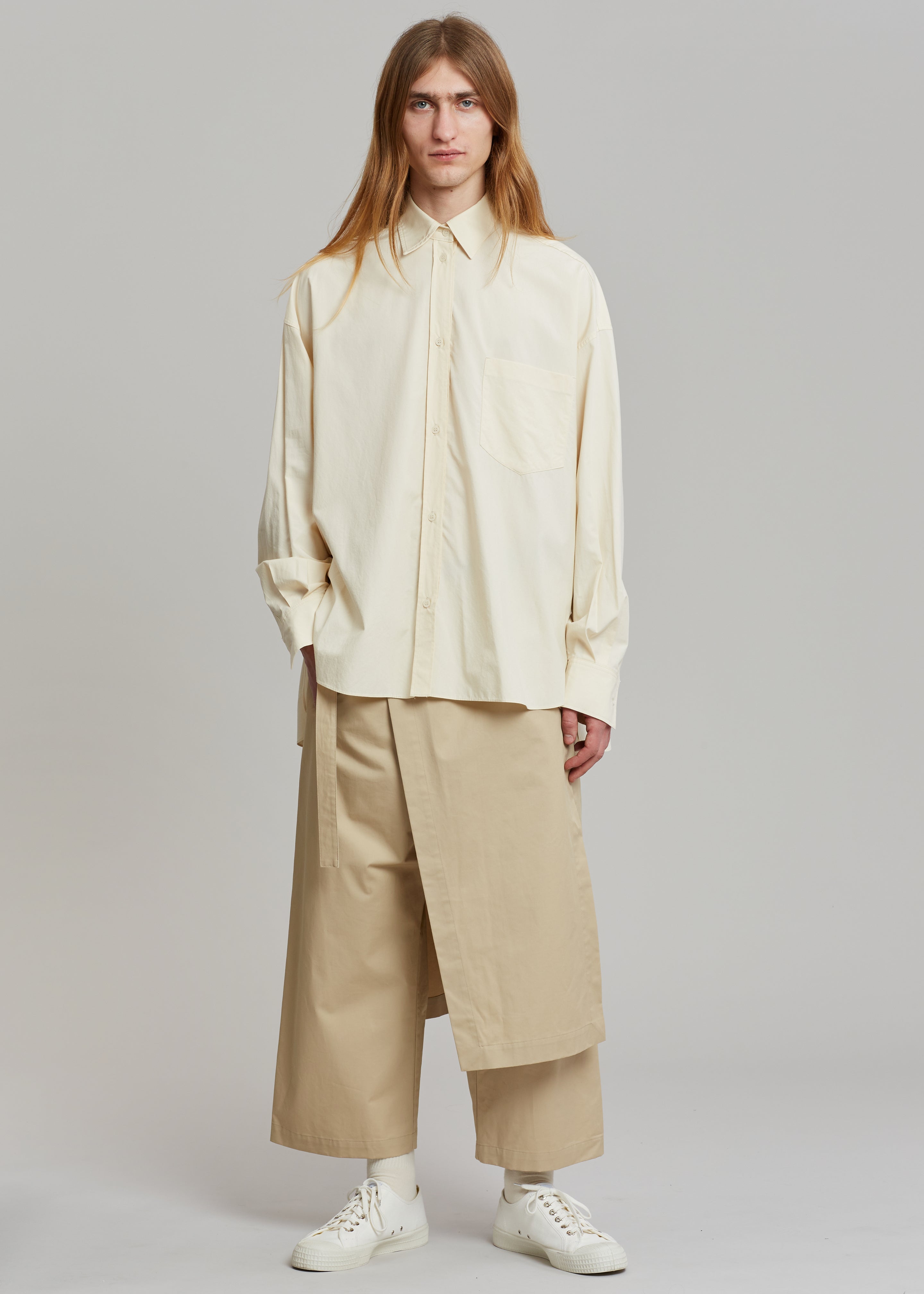 Watts Wrap Pants - Beige – Frankie Shop Europe