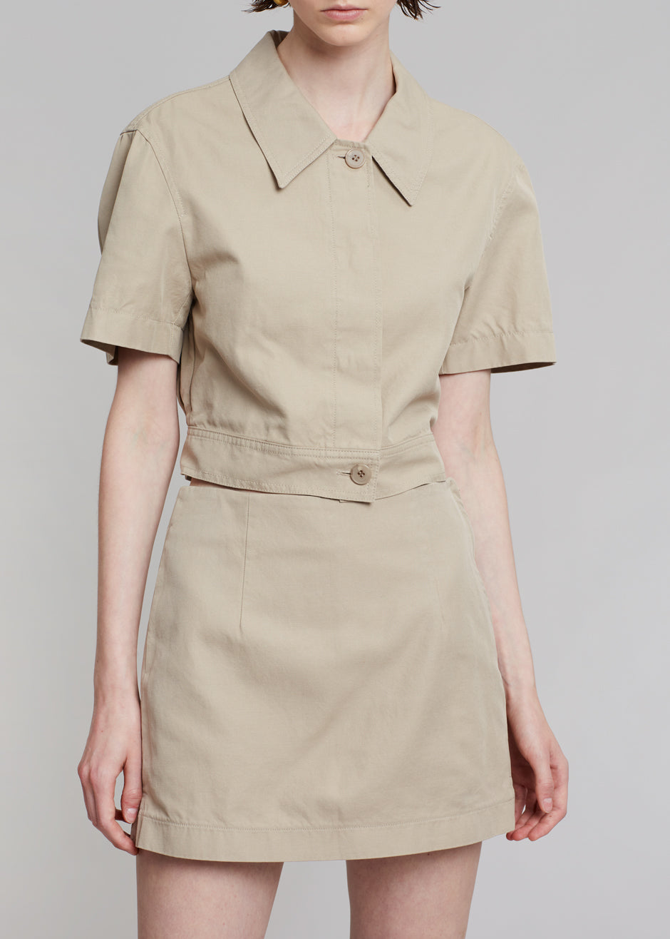 Zoey Mini Skort - Beige - 8