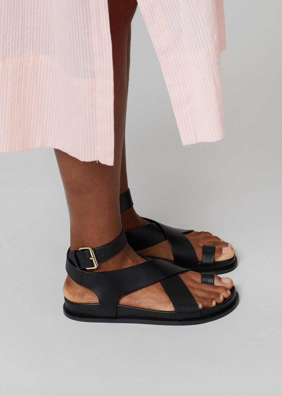 A.Emery The Jalen Sandal - Black - 4