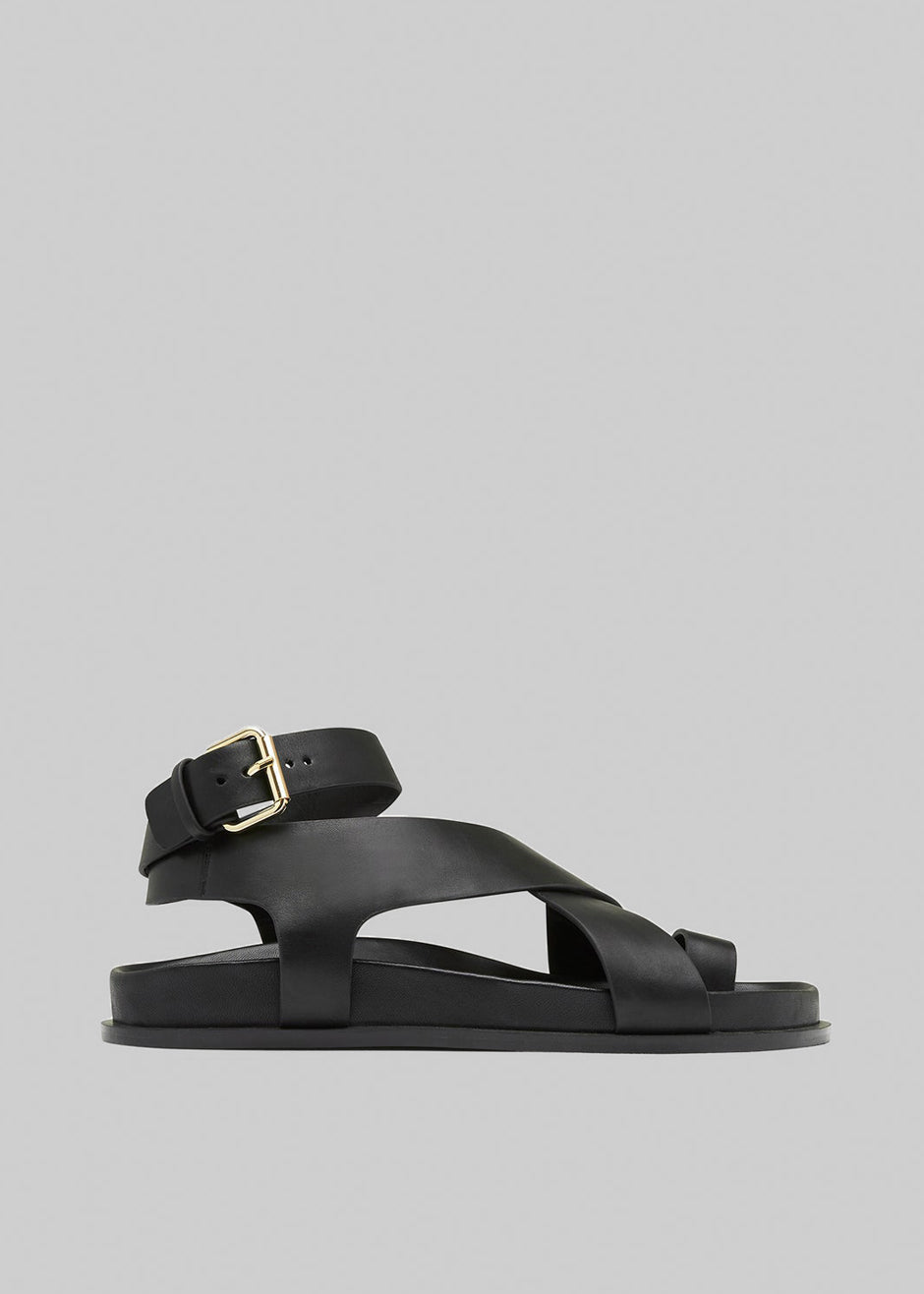 A.Emery The Jalen Sandal - Black - 2