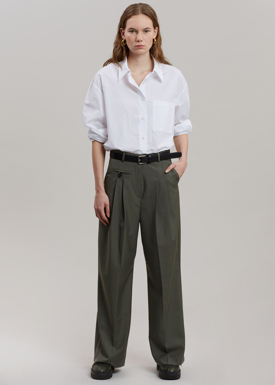 Ainsley Pants - Olive - 1