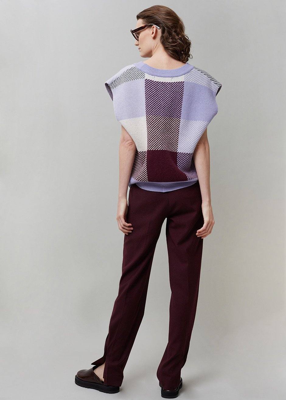 Akita Knit Vest - Lavender - 5