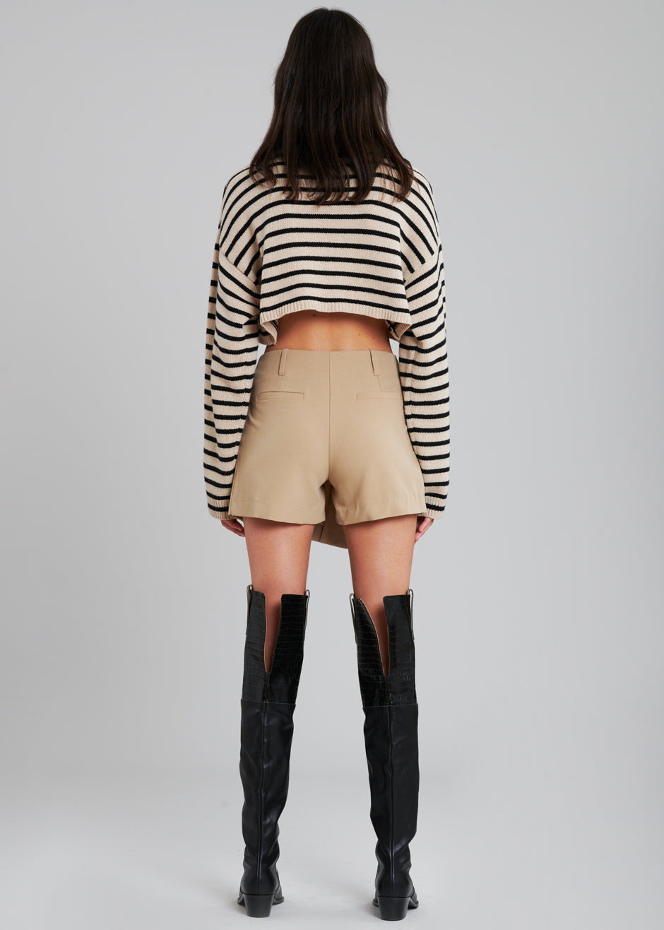 Judy Pocket Skort - Tan - 9