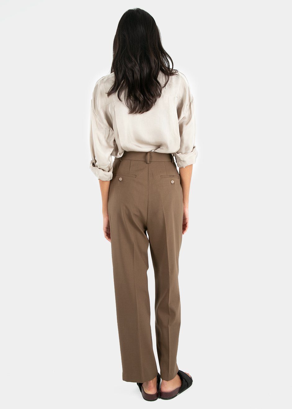 Bea Suit Pants - Chocolate - 9