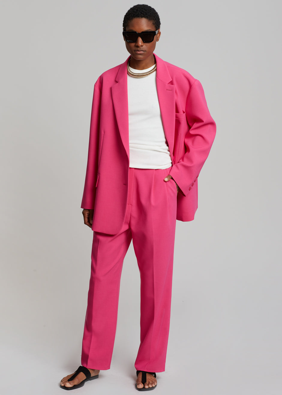 Bea Suit Pants - Fuchsia