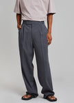 Beo Suit Pants - Charcoal Pants The Frankie Shop