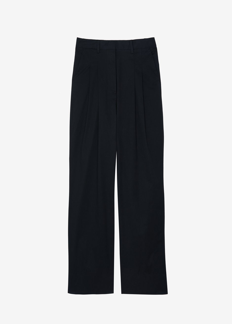 Blanche Pleated Trousers - Black - 10