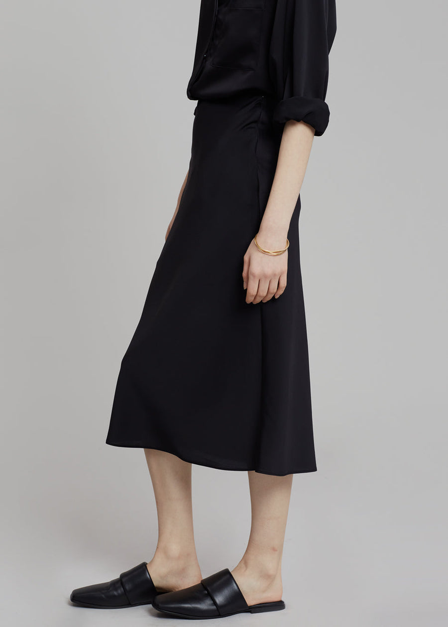 By Malene Birger Mollys Leather Slipper - Black - 2