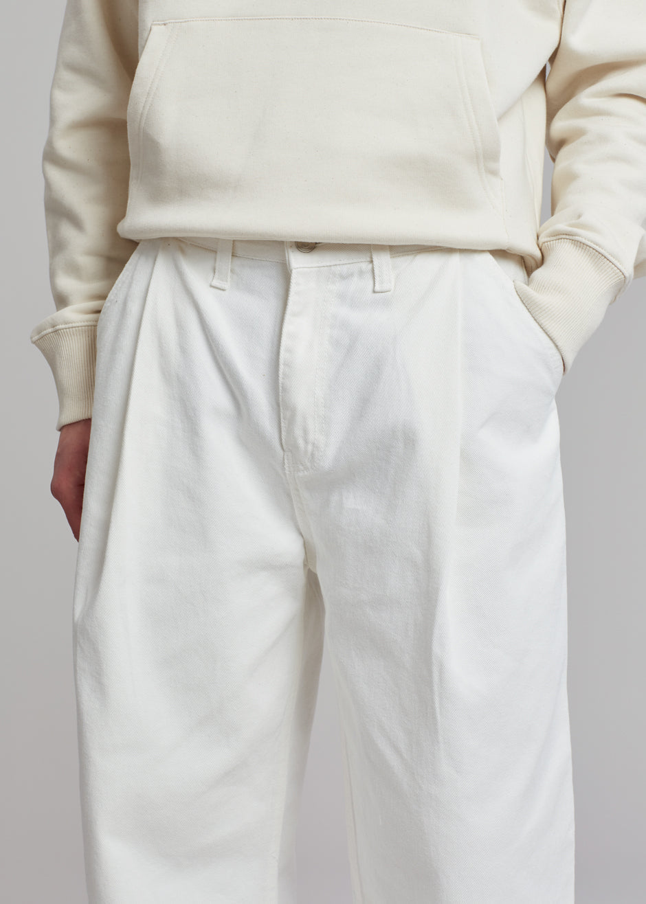 Drew Denim Pants - White - 11