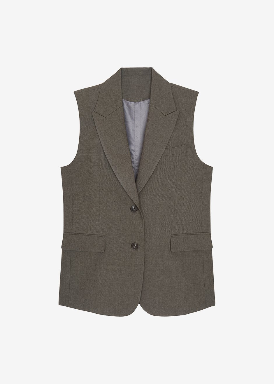 Cassia Suit Vest - Carafe - 9