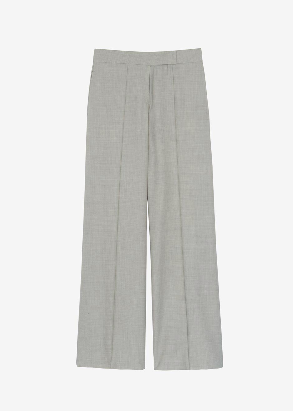 Mattea Suit Trousers in Agate Melange - 10