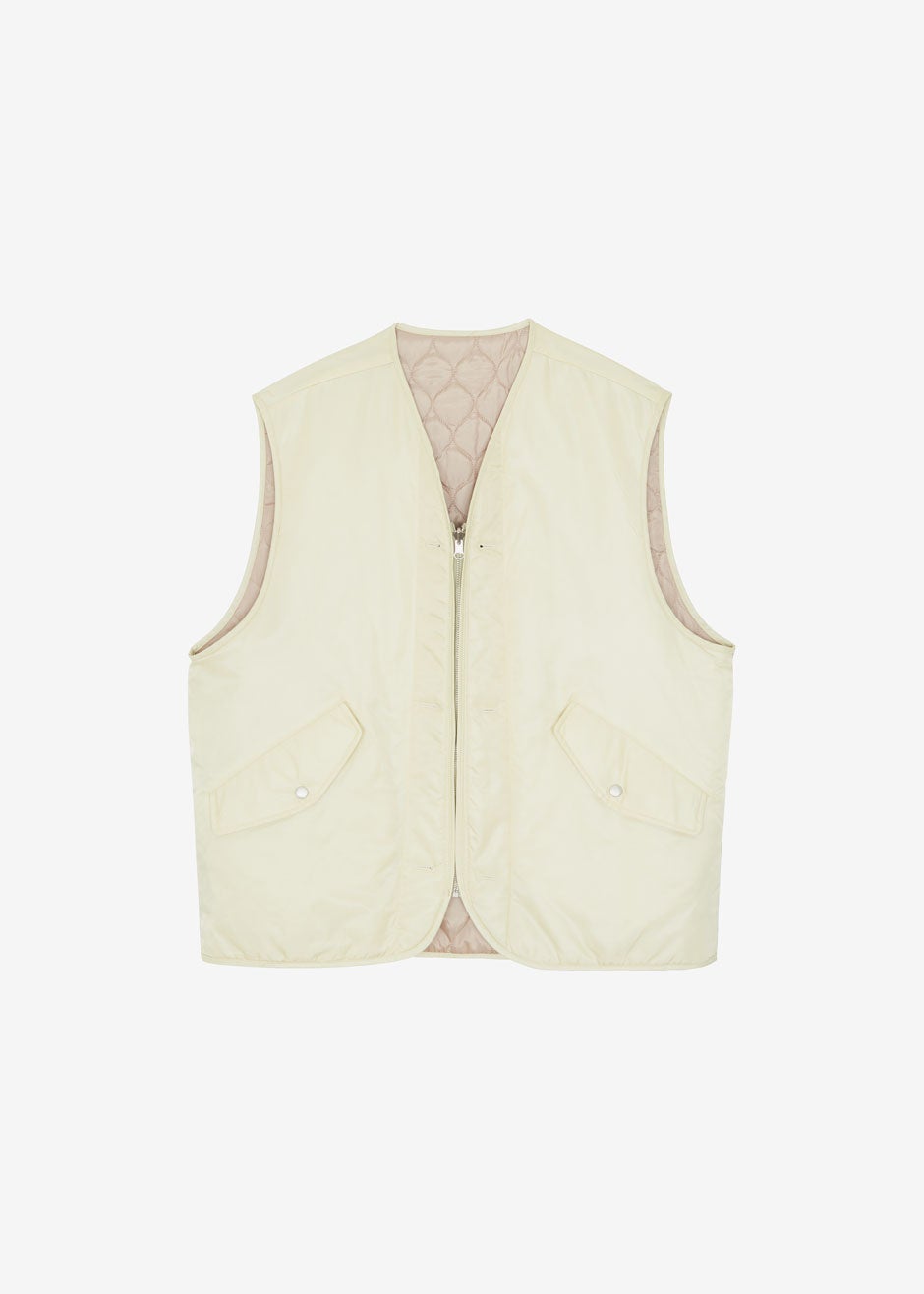 Gaby Reversible Vest - Mastic - 16