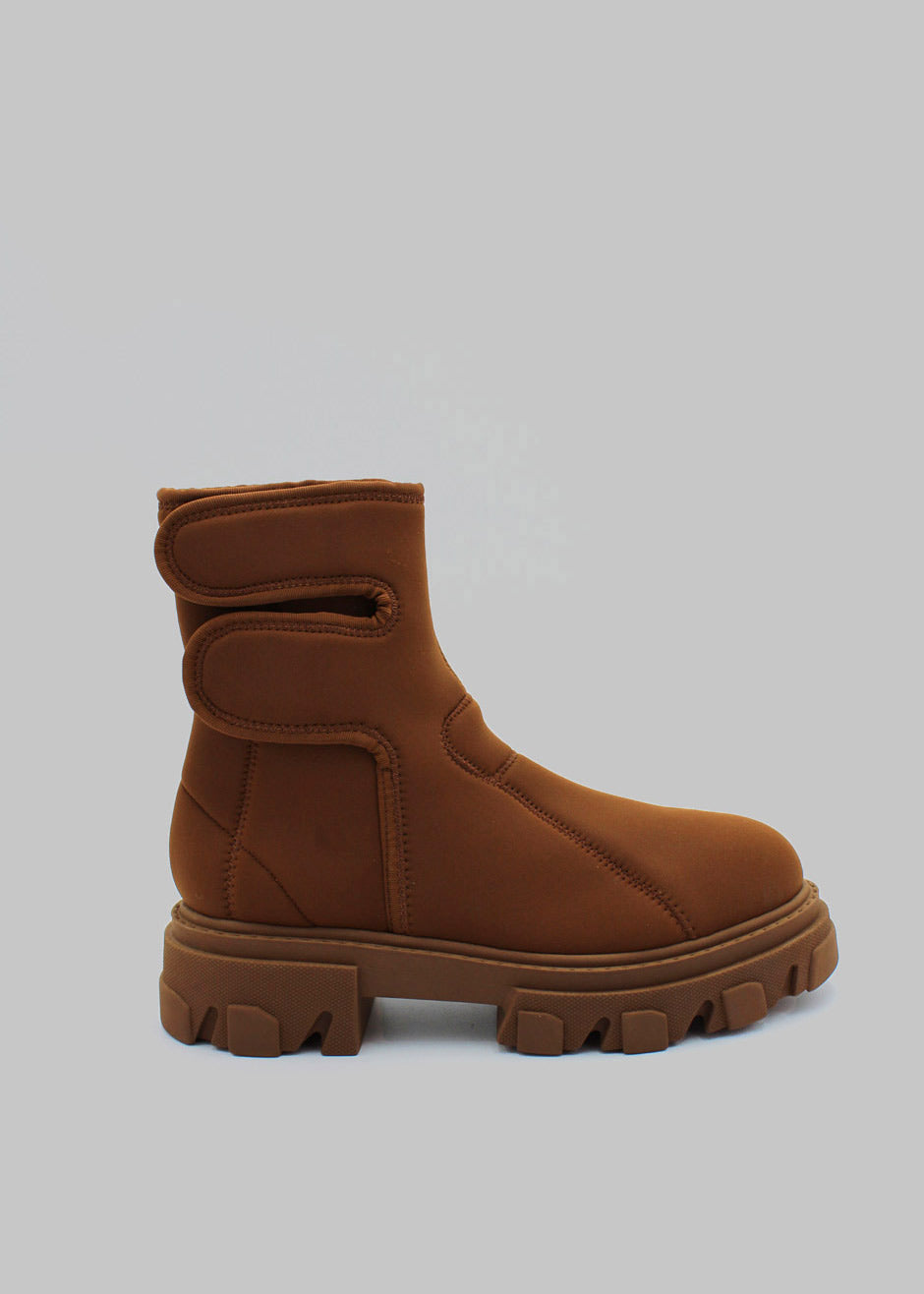 Gia Borghini 9 Scuba Boots - Brown - 7