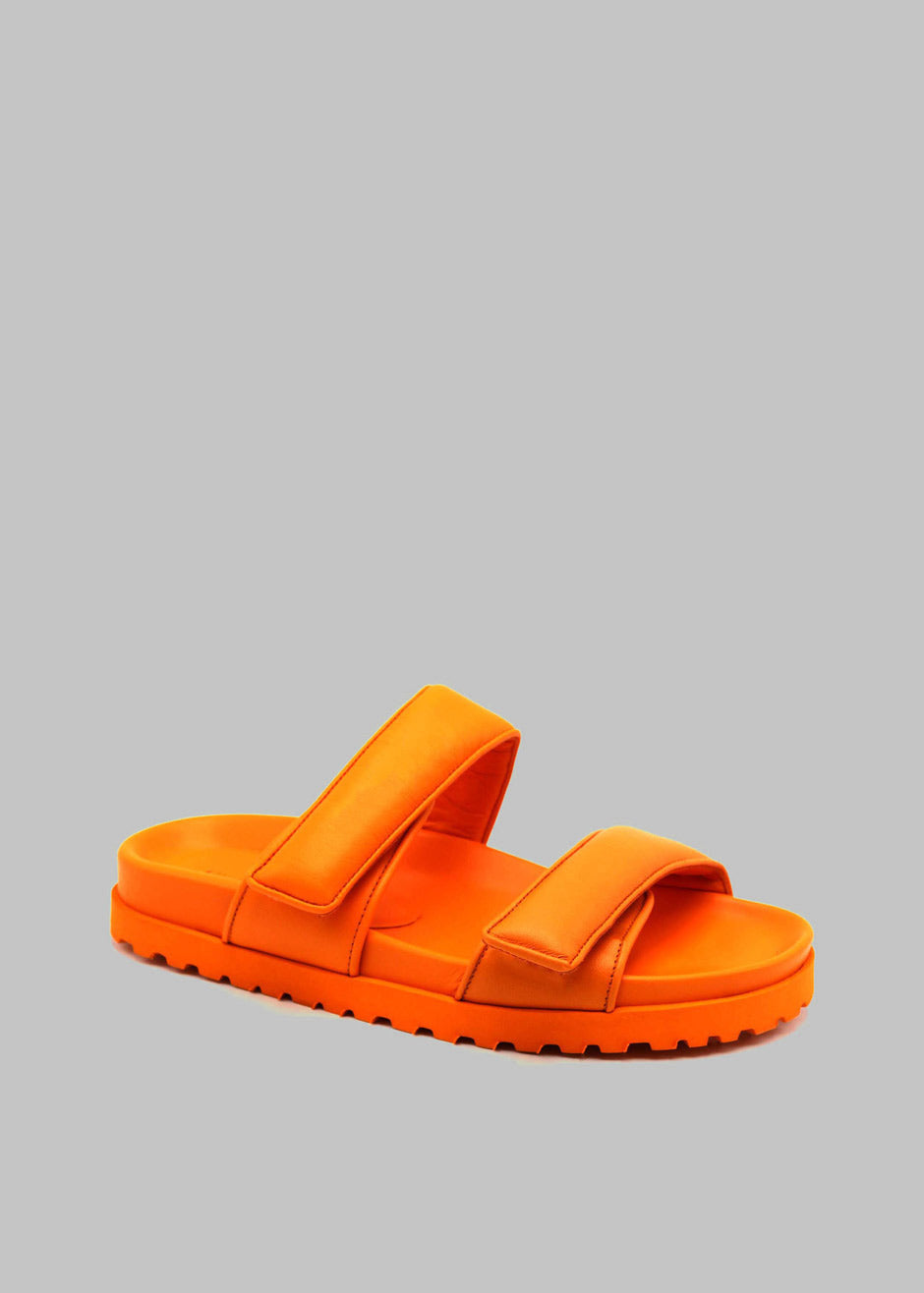 Gia x Pernille Double Strap Sandal - Flash Orange - 1