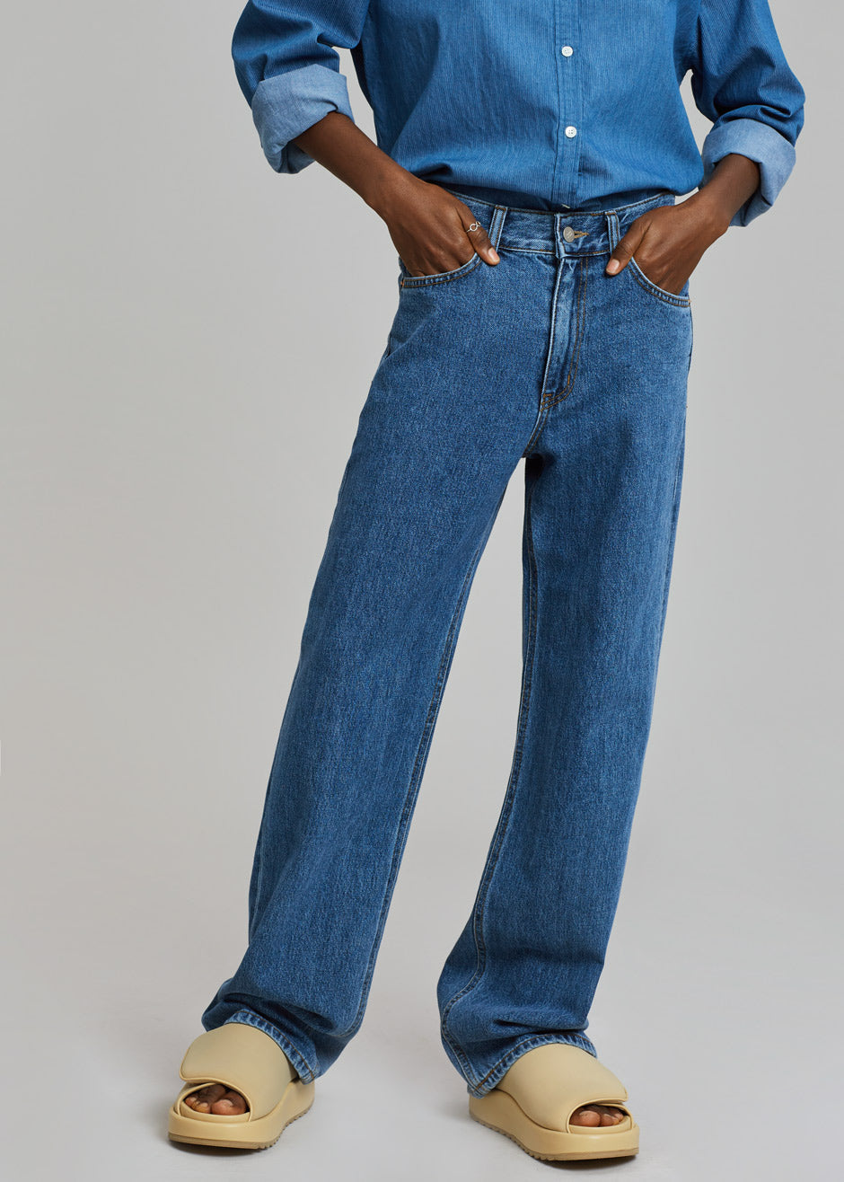 Hari Straight Jeans - Dark Indigo - 7