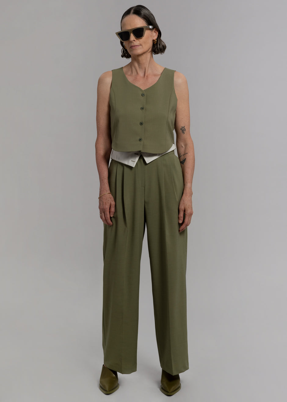 Holi Vest - Olive - 3
