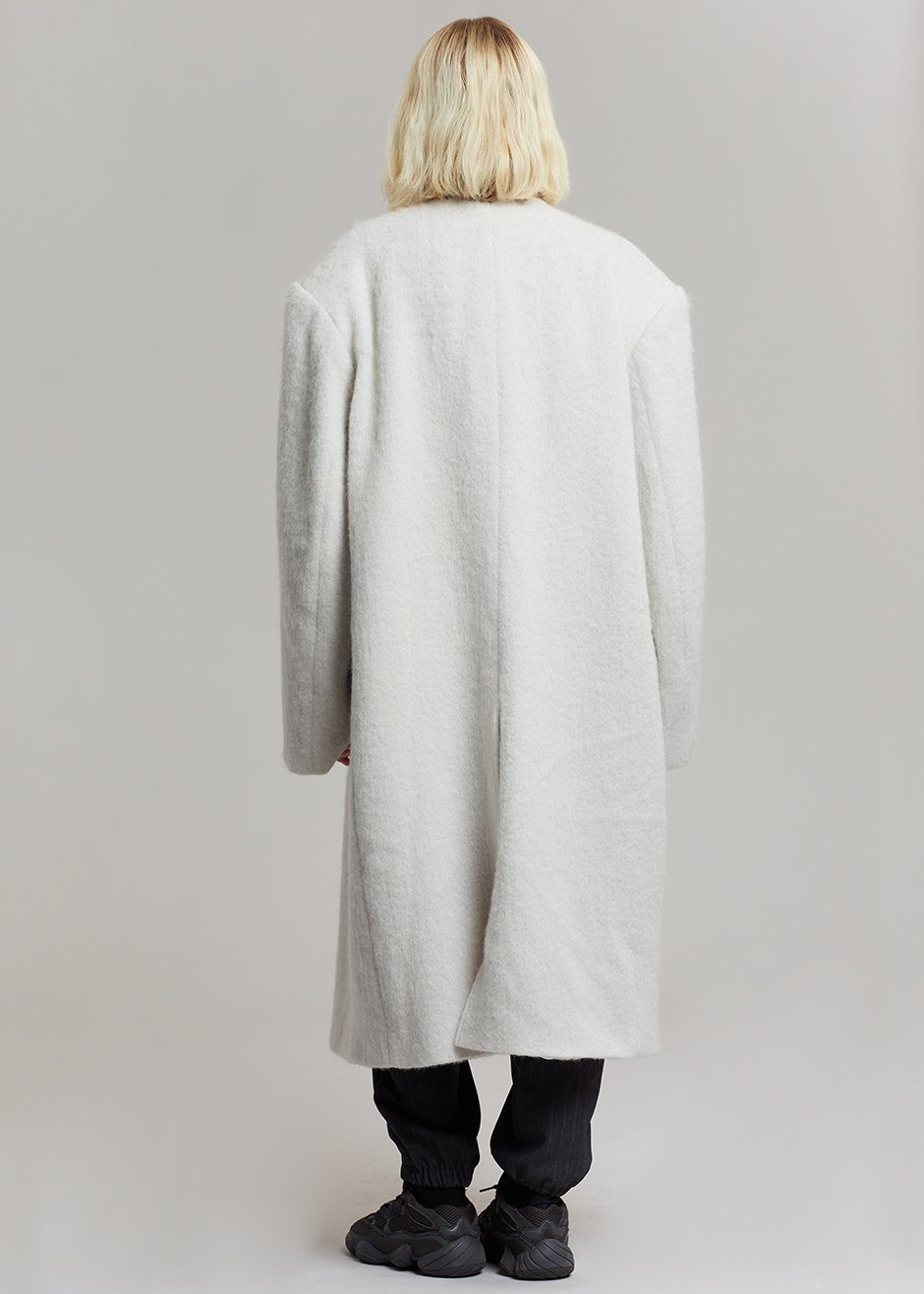 John Oversized Coat - Birch - 11