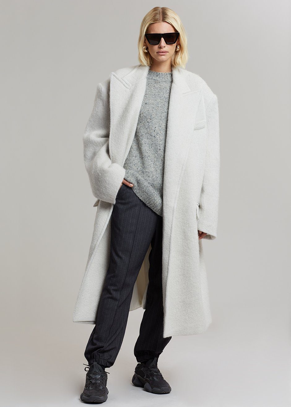 John Oversized Coat - Birch - 6