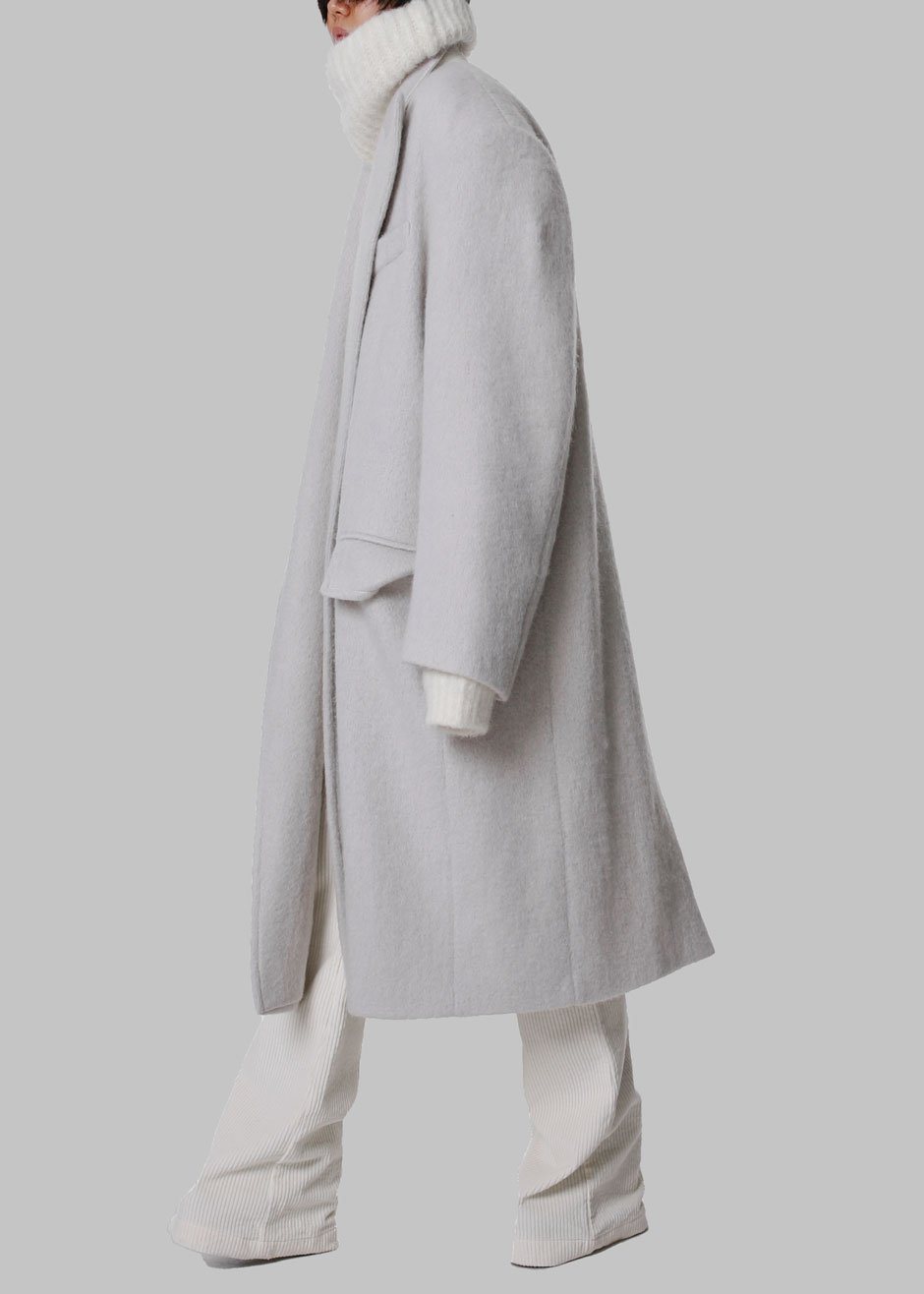 John Oversized Coat - Birch - 3