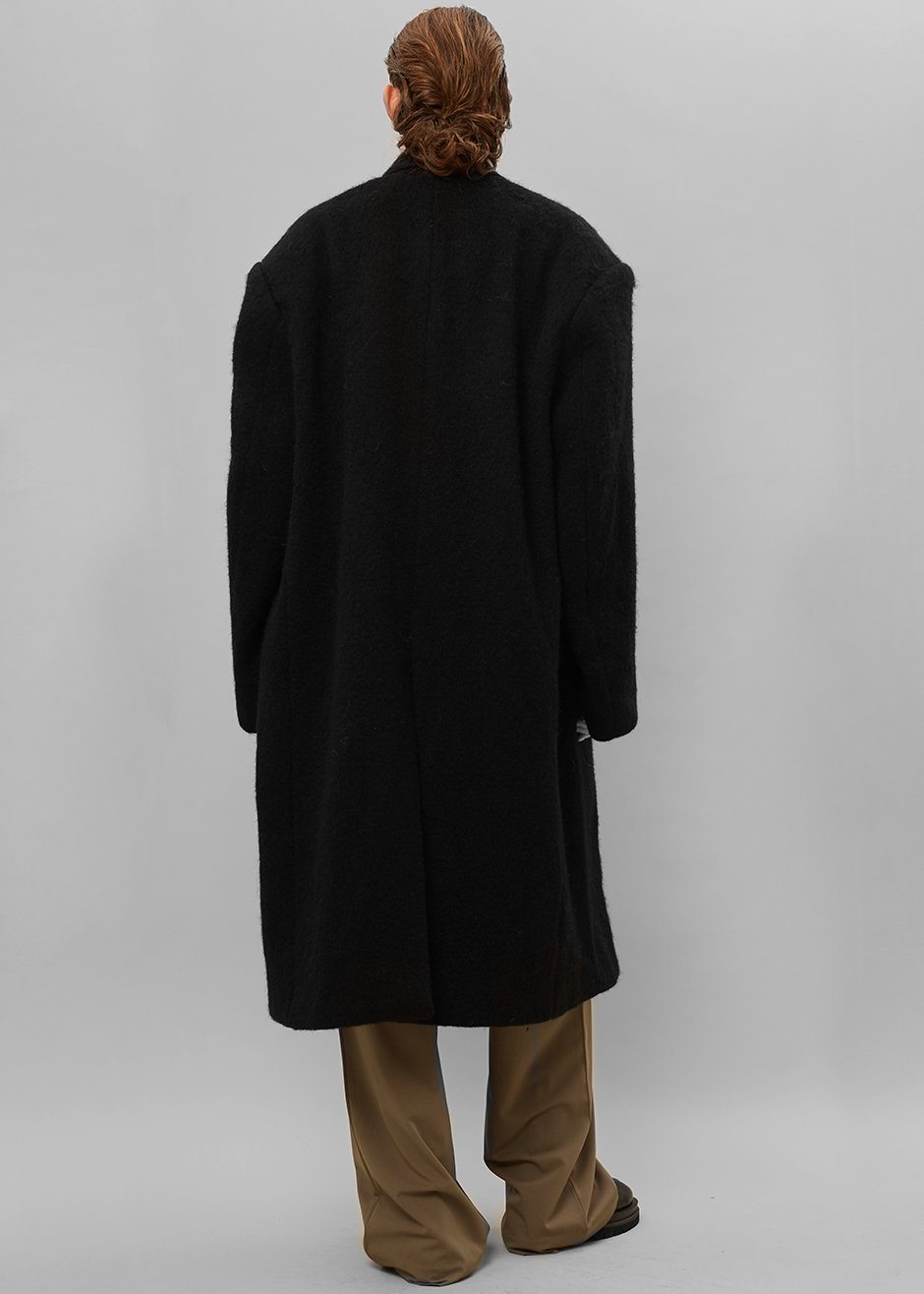 John Oversized Coat - Black - 9