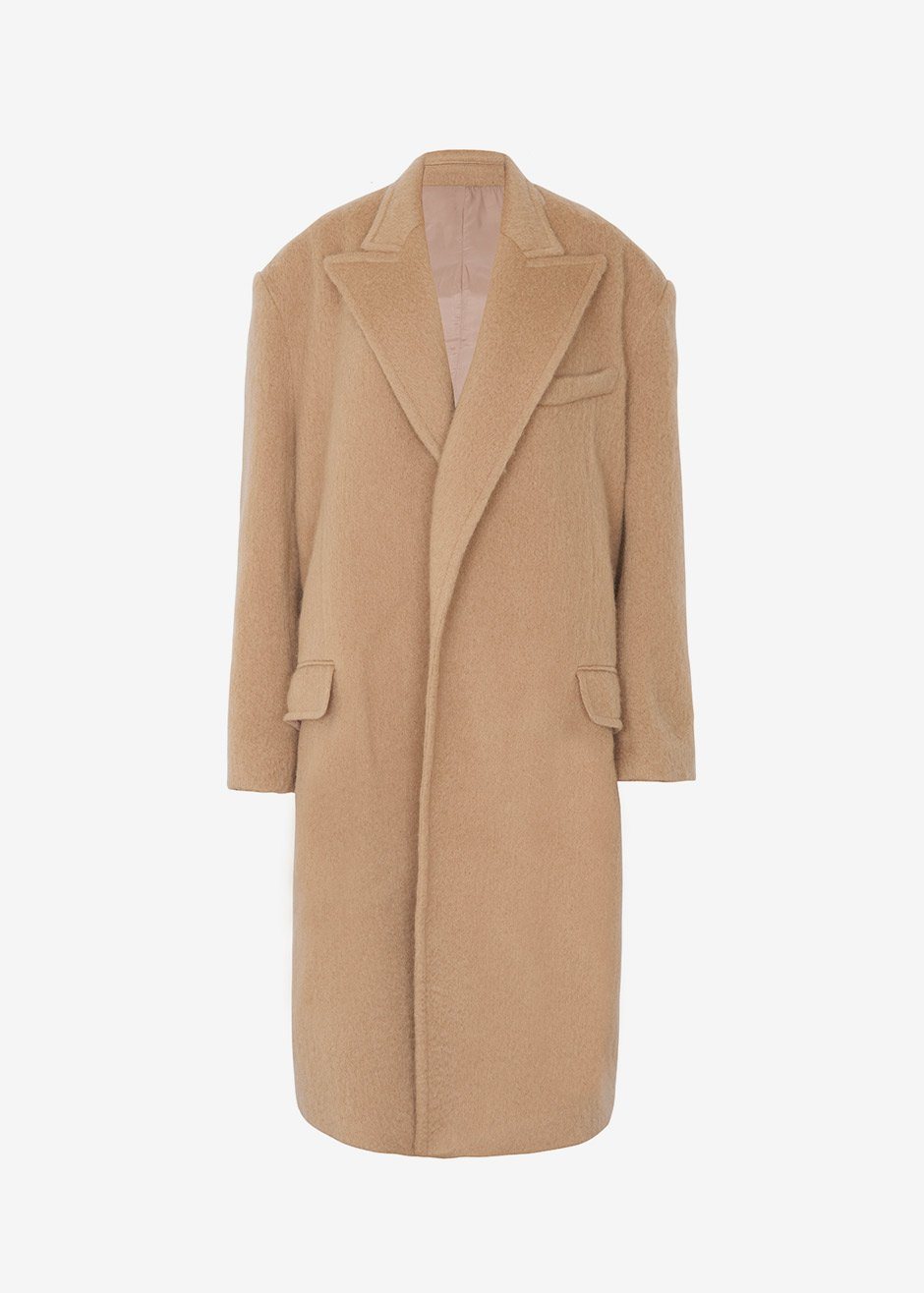 John Oversized Coat - Camel - 18