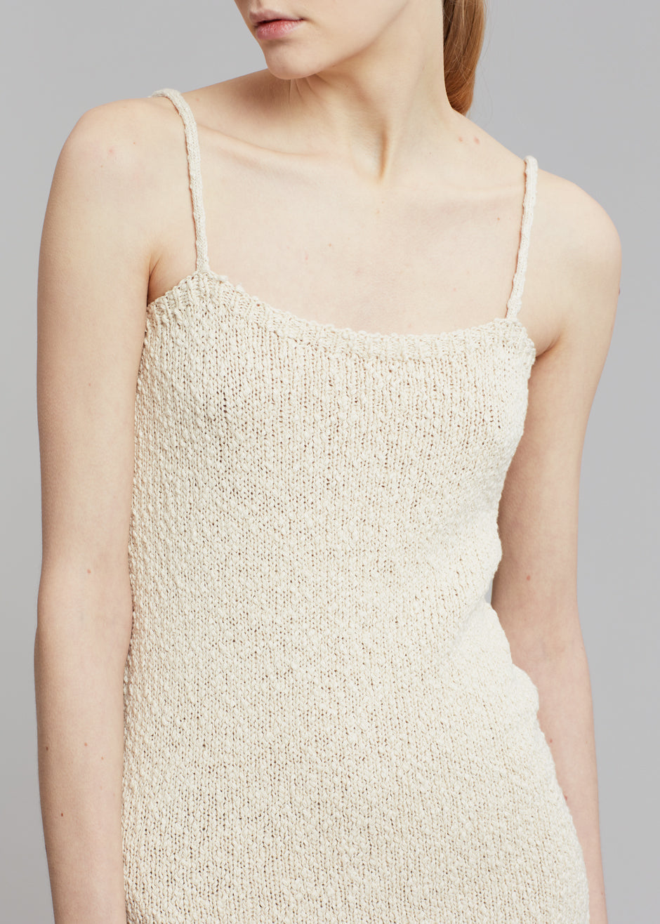 JW Anderson Fitted Camisole Mini Dress - Natural - 3