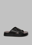 JW Anderson Flat Platform Sandal - Black Shoes JW Anderson