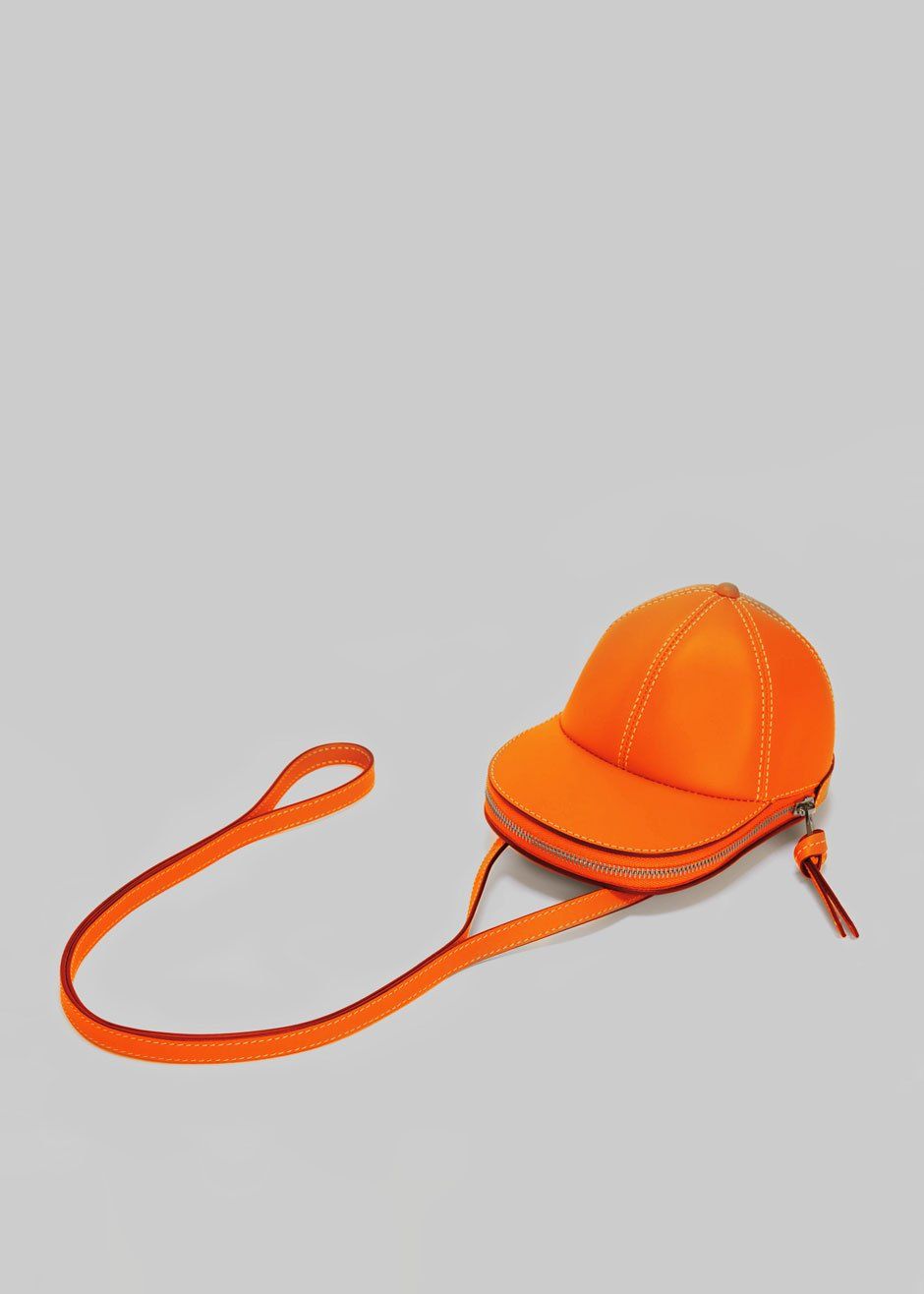 JW Anderson Nano Cap Bag - Neon Orange