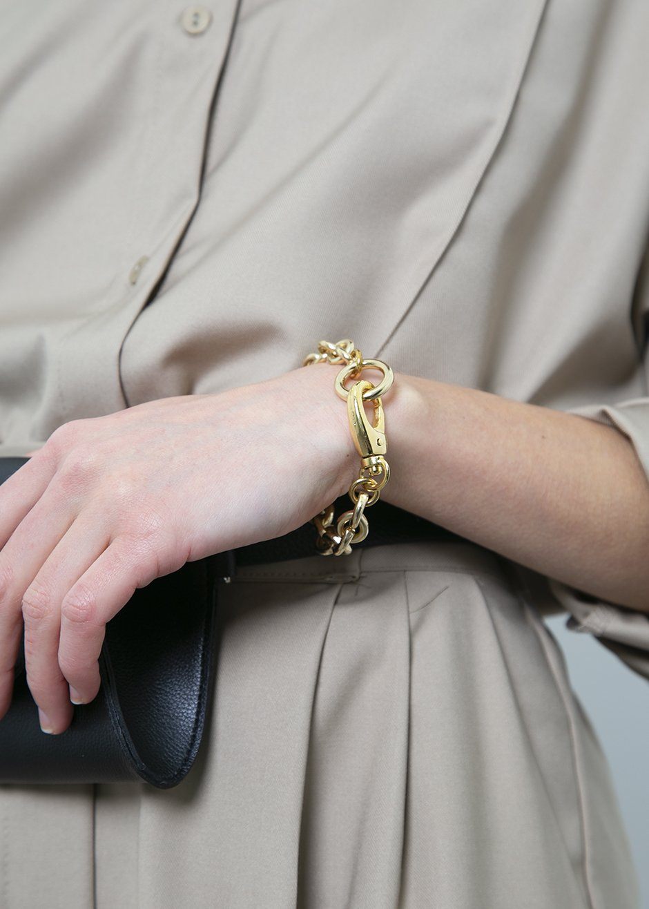 Laura Lombardi Cable Bracelet - Gold - 3
