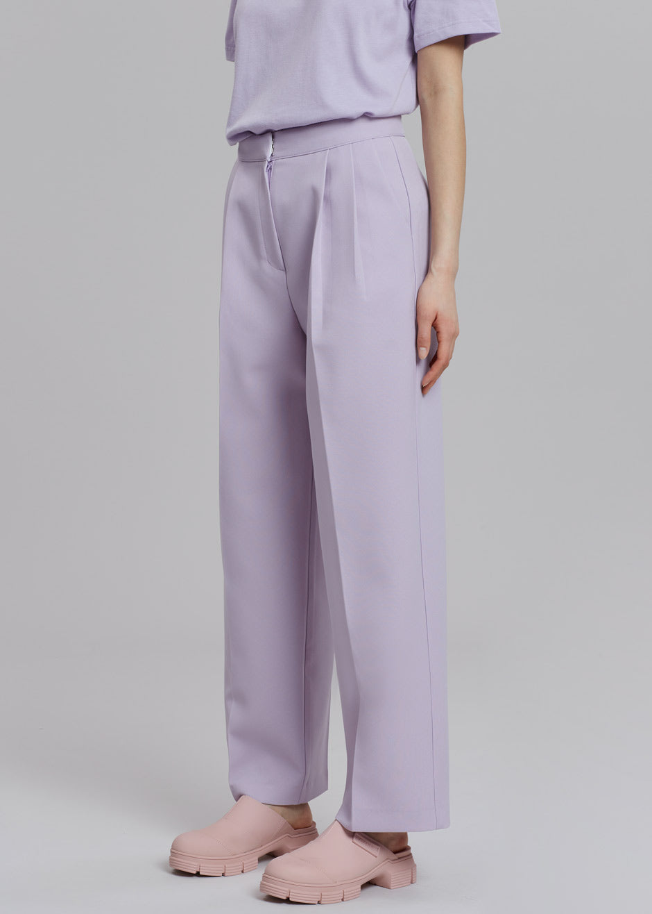 Laura Suit Pants - Lilac - 4