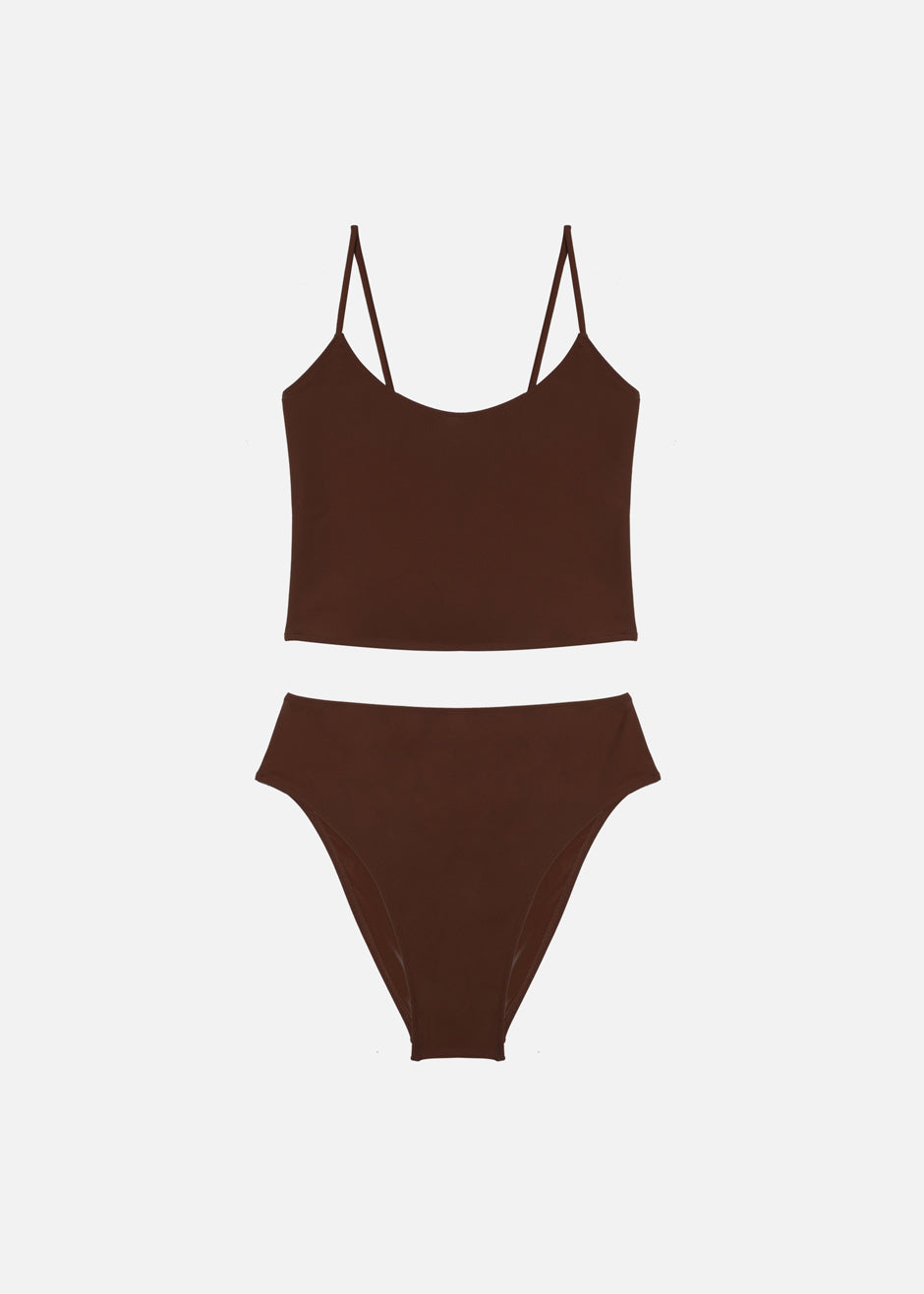 Lido Trentasette Swimsuit - Brown - 4
