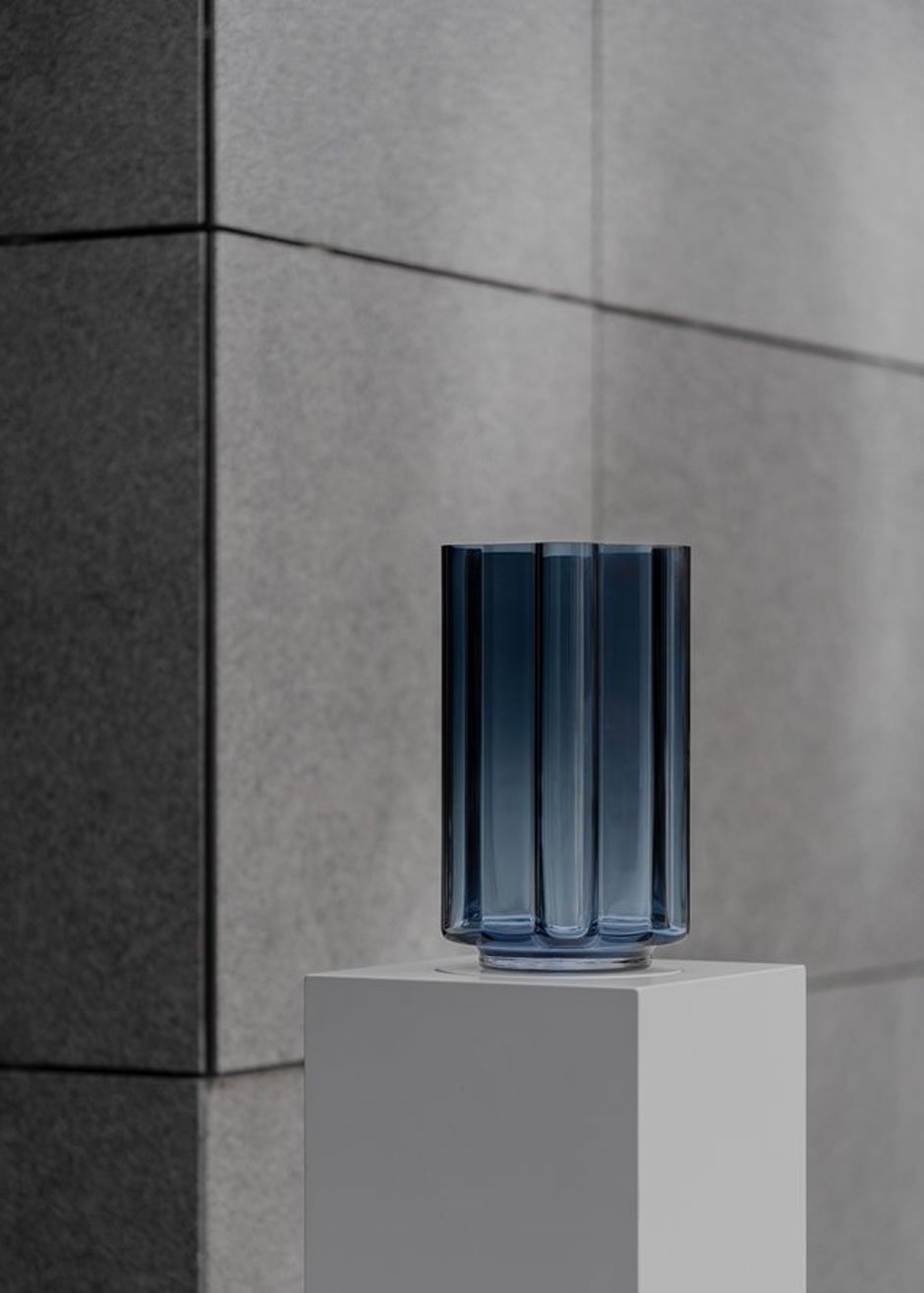 Louise Roe Funki Asymmetric Vase - Blue