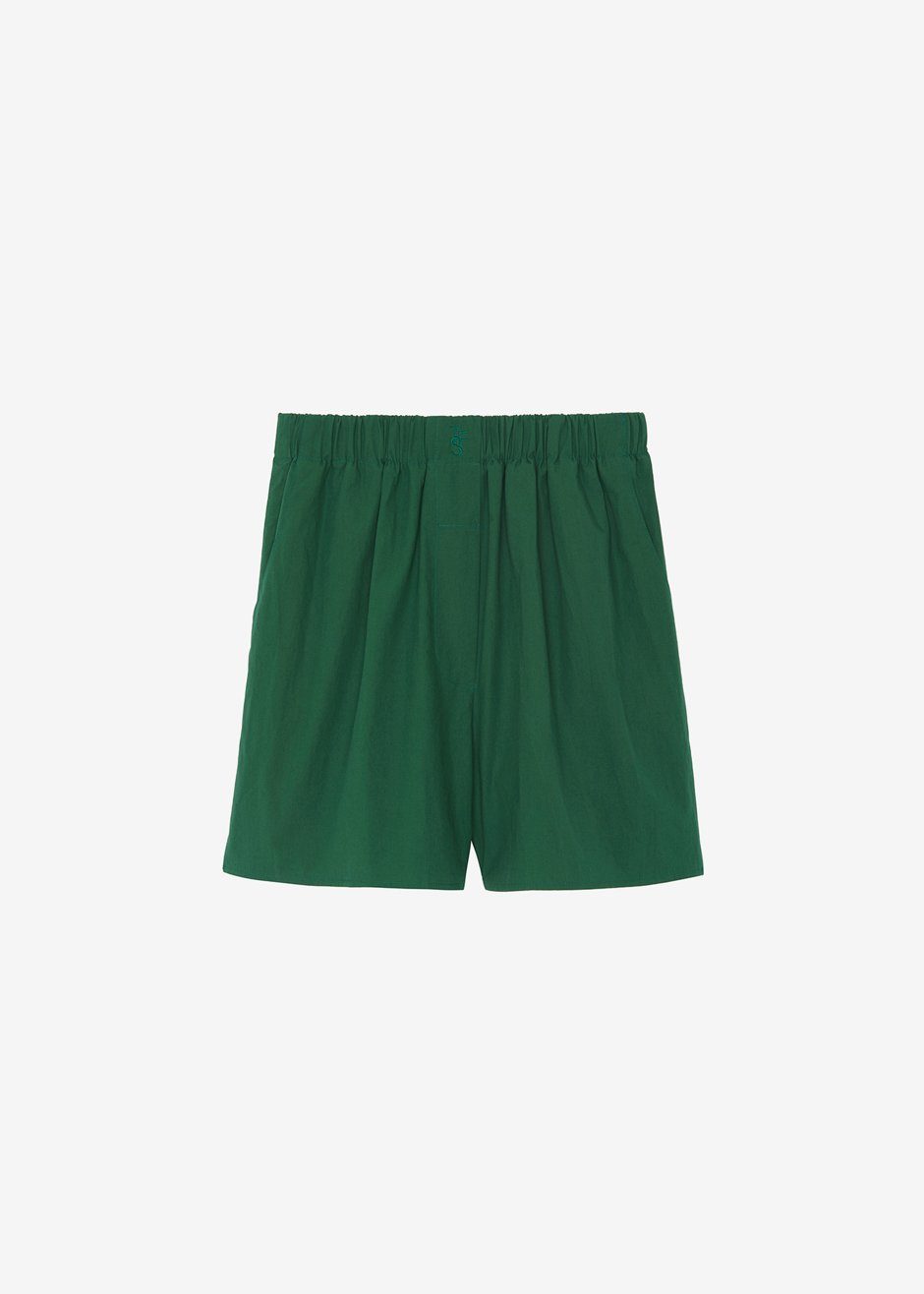 Lui Organic Cotton Boxer Short - Hunter Green - 9