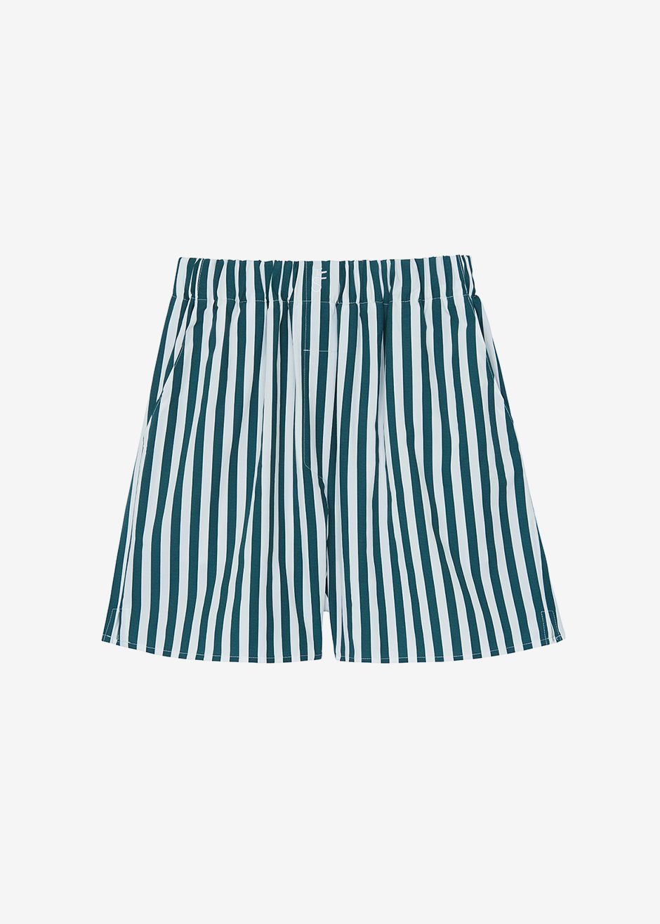 Lui Organic Cotton Boxer Short - Pine Stripe - 9