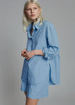 Lui Organic Cotton Shirt - Blue