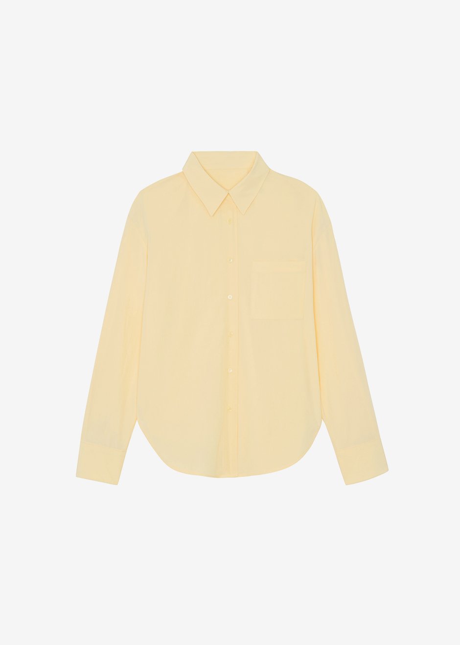 Lui Organic Cotton Shirt - Pale Yellow - 12