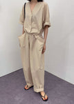 Maxim Jumpsuit - Beige Jumpsuit Love My Santa