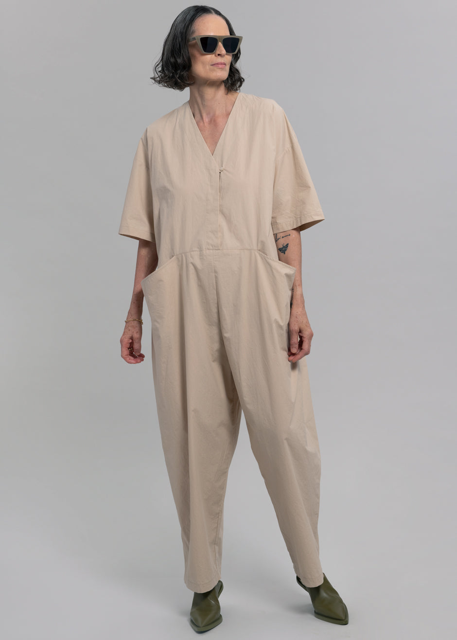 Maxim Jumpsuit - Beige - 1