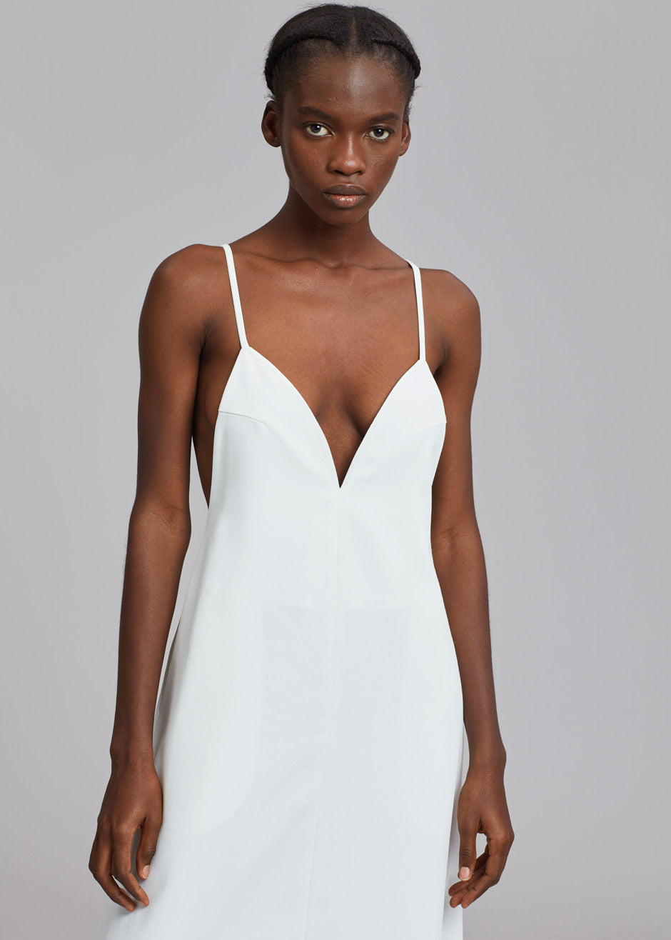 Miwa Midi Dress - White - 3