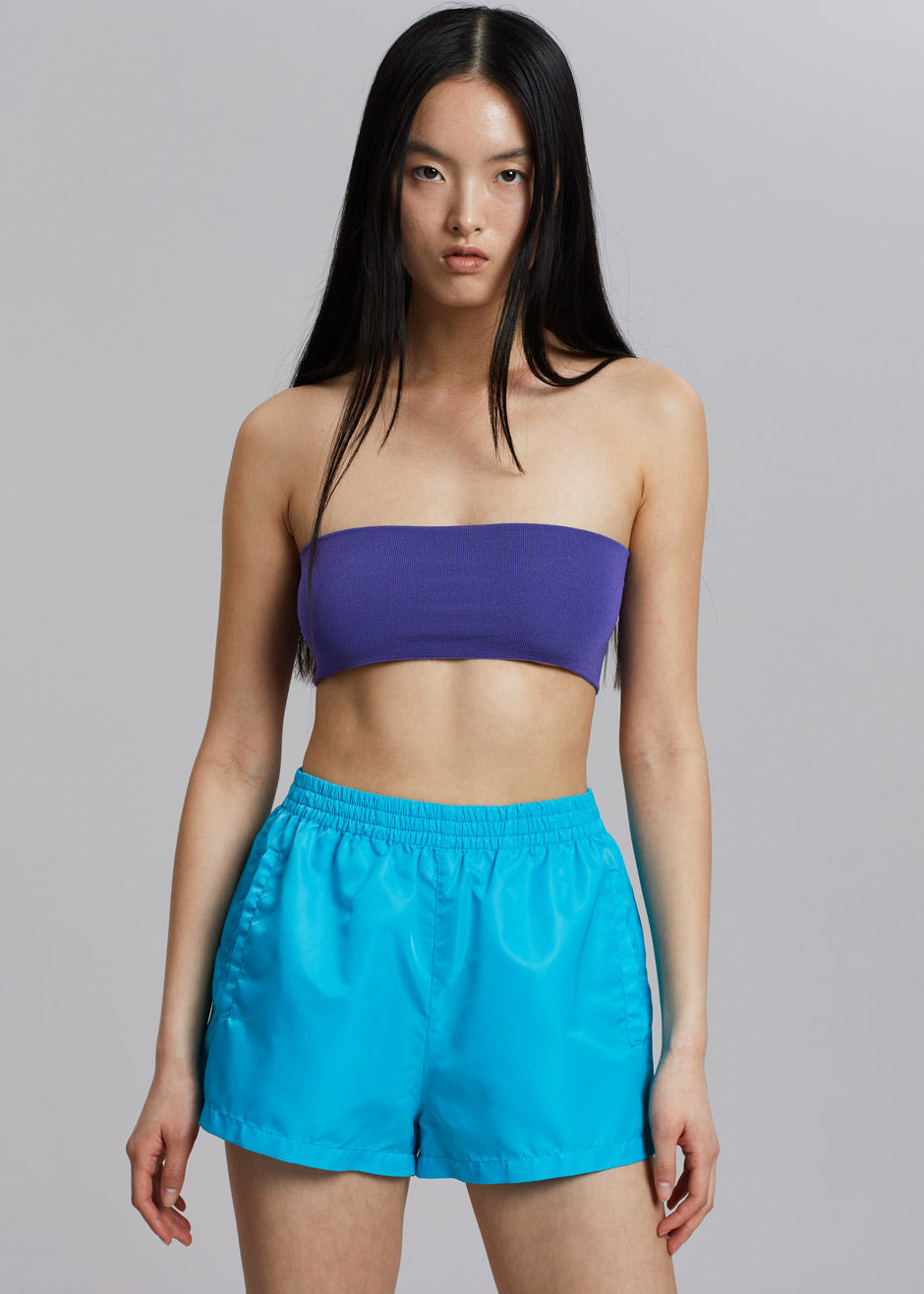 Perla Gym Shorts - Turquoise - 9