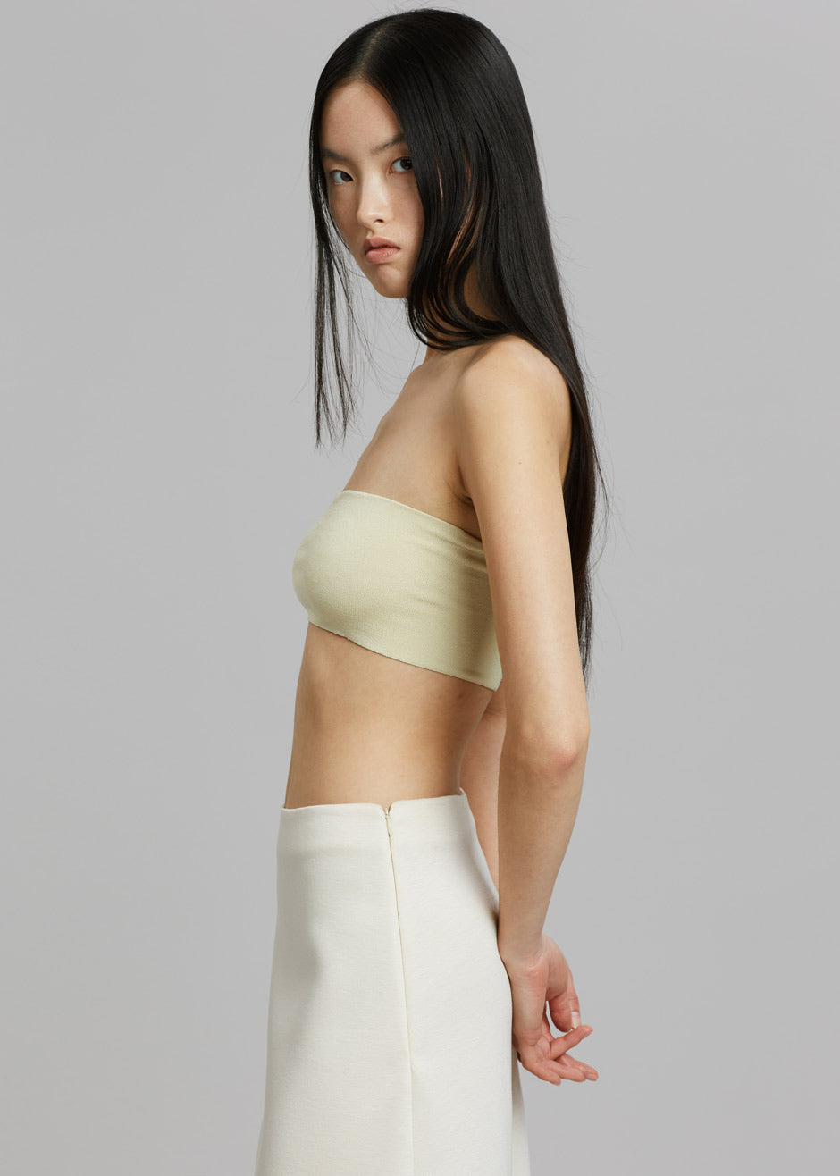 REMAIN Bailyn Tube Top - Putty Beige