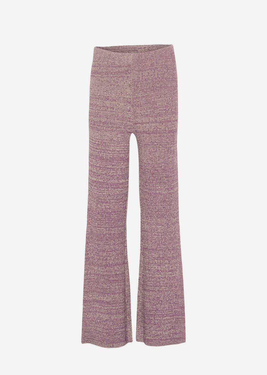 REMAIN Pants Melange Knit Grape Print - Grape Kiss Comb - 10