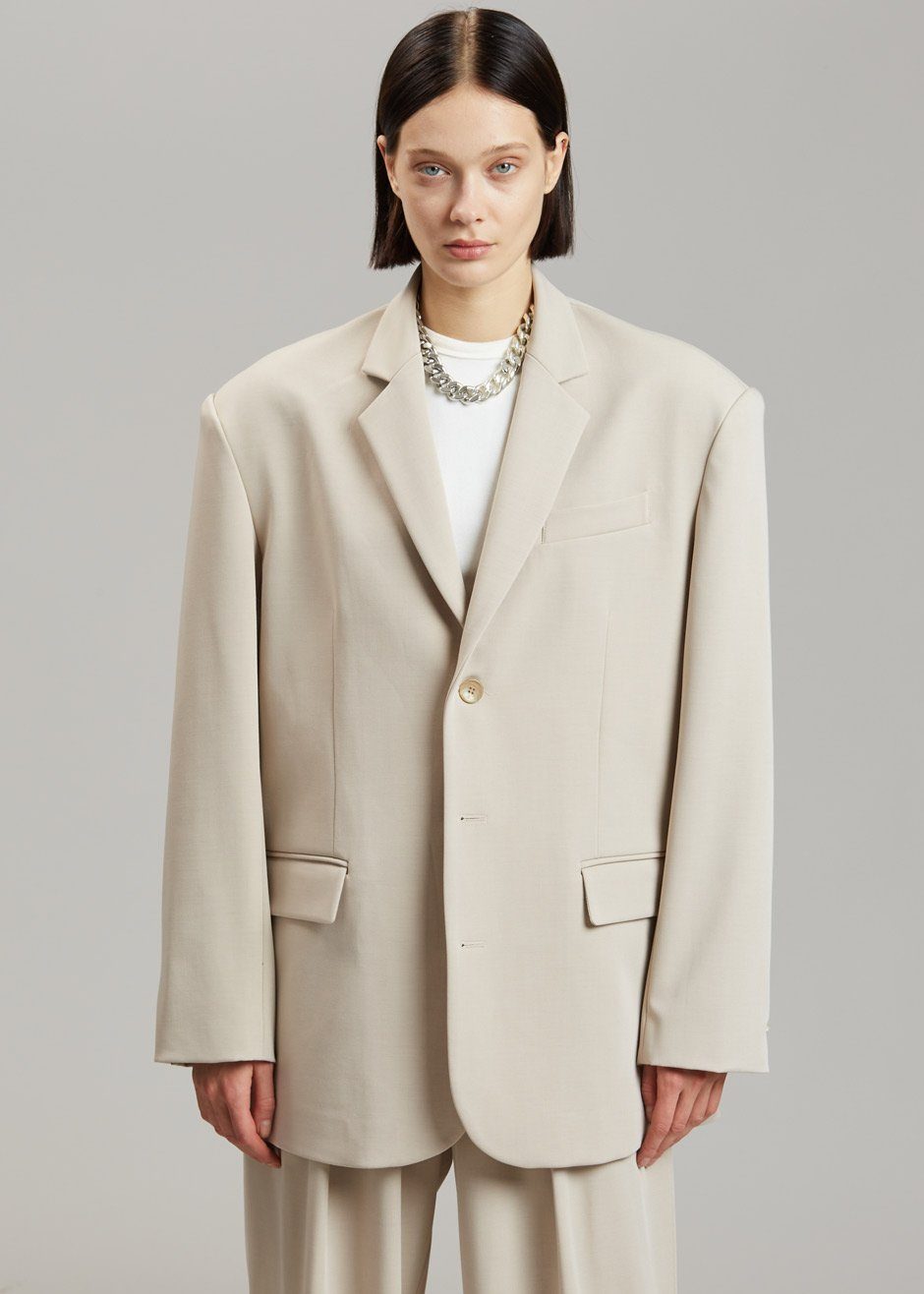 Oversized 2024 cream blazer