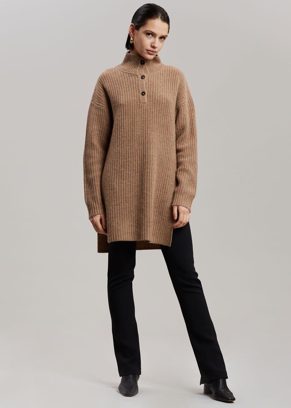 The Garment Canada Sweater Dress - Light Brown - 3
