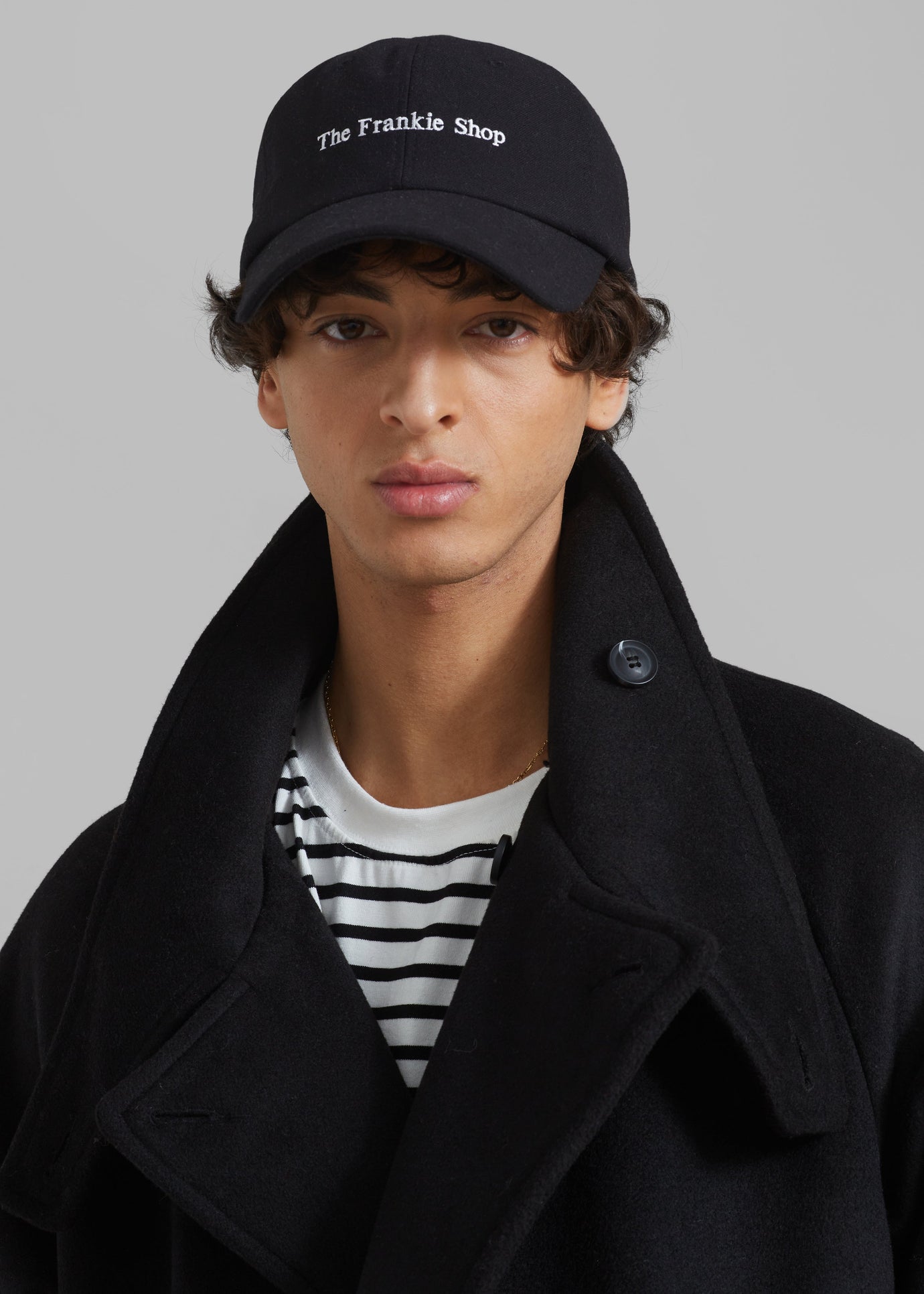 TFS Flannel Baseball Cap - Black