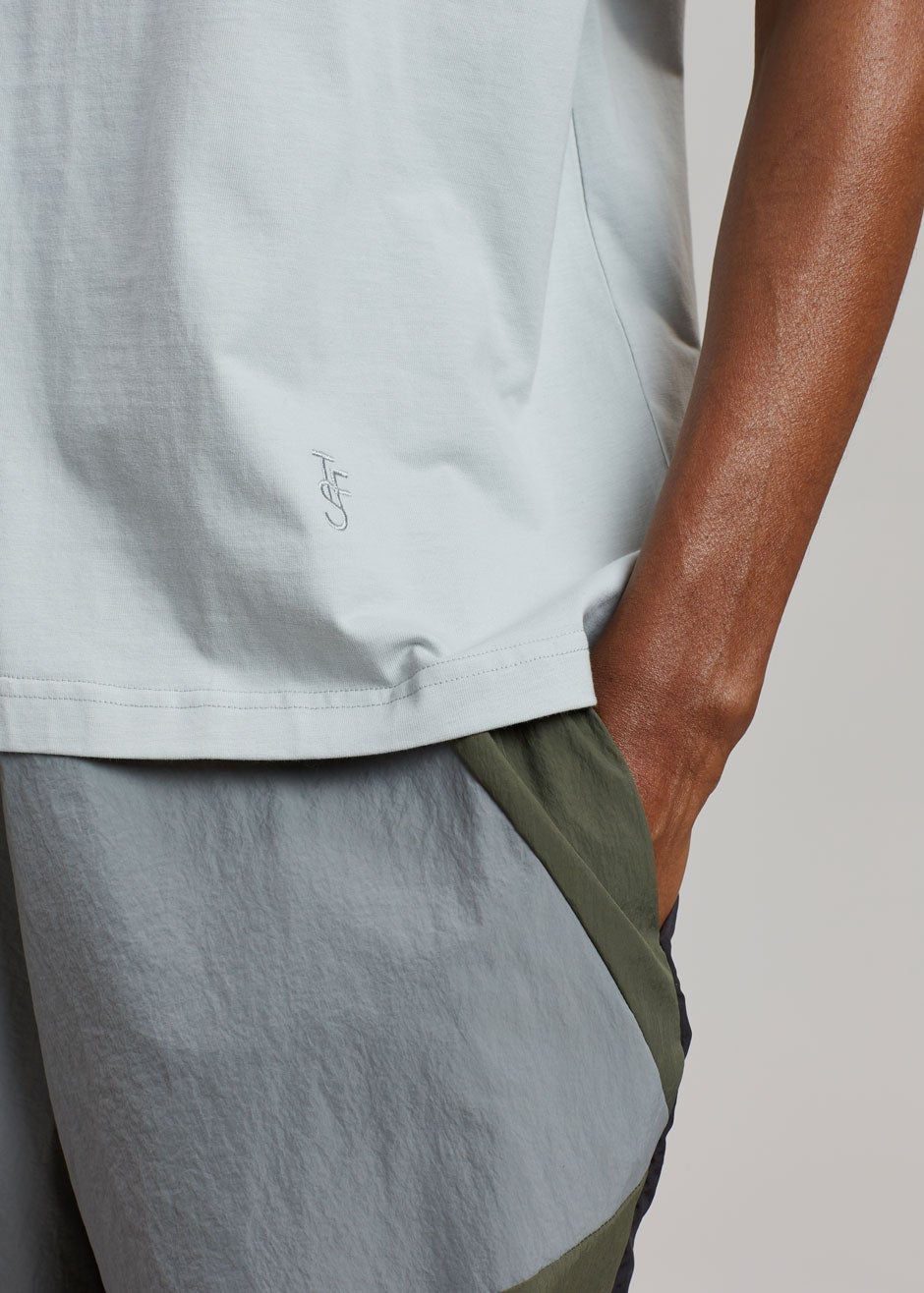 Tony Boxy T-Shirt - Light Grey - 2