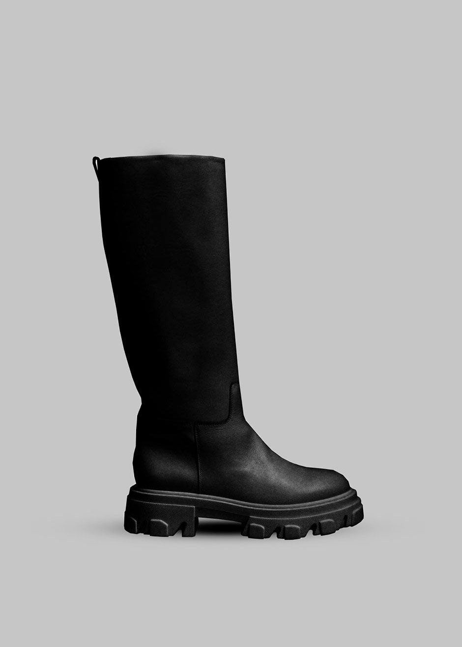 GIA x Pernille Teisbaek Tubular Lug Boots - Black