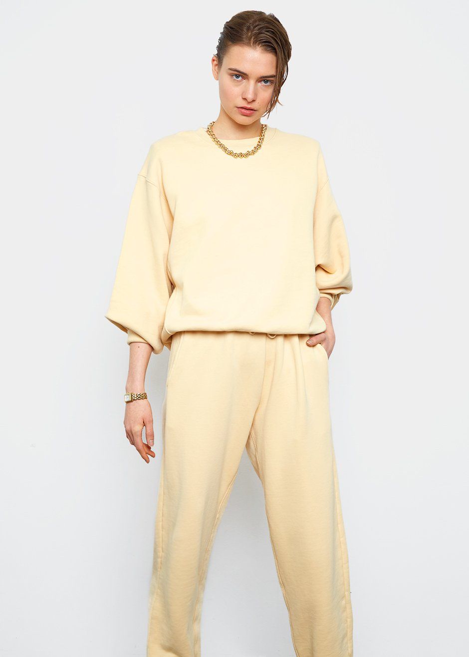Vanessa Sweatpants - Banana - 4