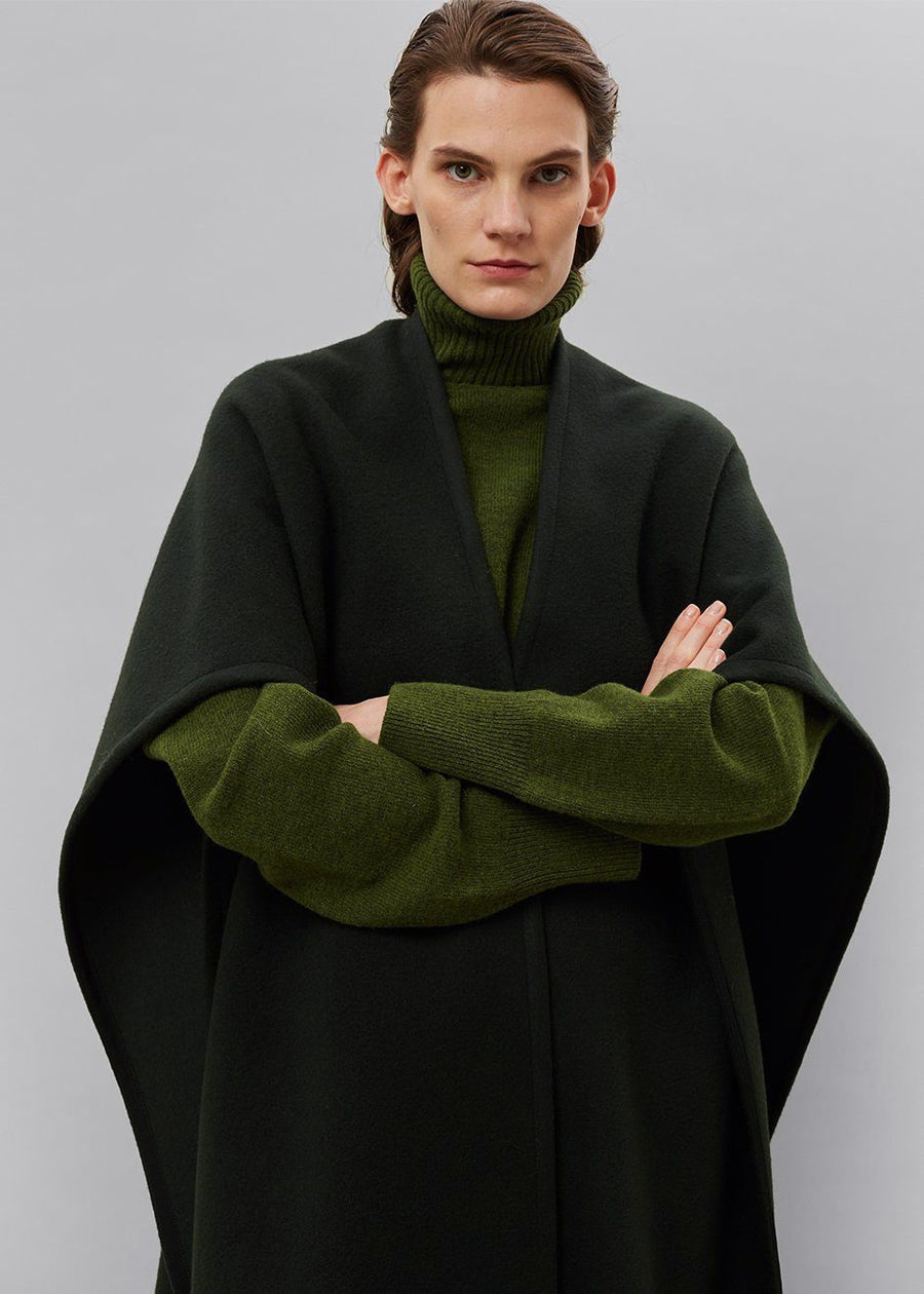 Verina Cape - Forest Green - 11