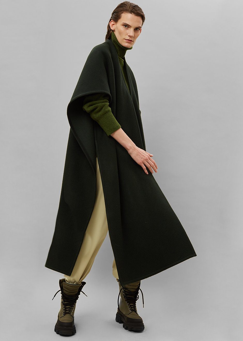 Verina Cape - Forest Green - 7